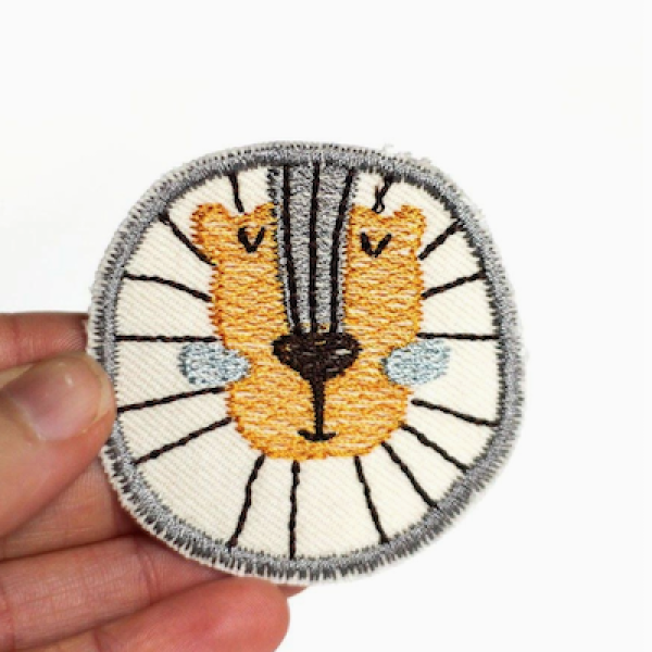 Aufnäher "Löwe" | Bügelflicken - Halfbird